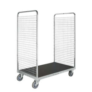 Chariot de courses à quatre roues avec fonction de commande - Product Image 1