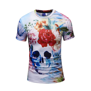 Camiseta de punto de peso pesado para hombre personalizada-Logotipo personalizado Anti-Pilling y transpirable Tallas personalizadas al por mayor - Product Image 3