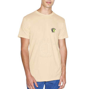 Camiseta con estampado de color sólido simple, camiseta de manga corta transpirable 100% algodón para hombre, Camiseta holgada para hombre, hecha en Pakistán - Product Image 1