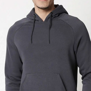 <b>Top</b> Selling Customizable <b>Men</b> Pullover Hoodies-Breathable Quick Dry Pocket Design Solid Color Winter Outdoor <b>Long</b> <b>Sleeve</b> Hoodies - Product Image 5