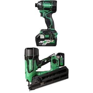 Kit Inalámbrico MultiVolt de 36V, Atornillador de Impacto Triple y Clavadora para Estructuras, Tecnología Multi-Voltaje a Batería - Product Image 1