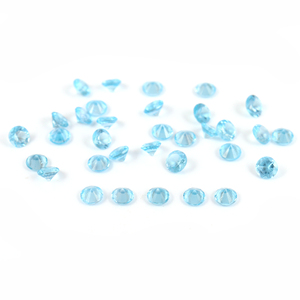 Topacio Azul Suizo Natural, Formas Mixtas, Corte Checker, Facetado, Piedras Sueltas, Certificado por Terceros, Gopika Exports, Para Joyería - Product Image 4