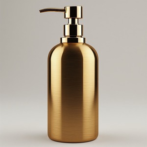 Dispensador de Jabón Elegante, Moderno y de Lujo, Hecho a Mano, Construcción de Acero Inoxidable y Mármol, Diseño Ecológico y Duradero para Baños - Product Image 6