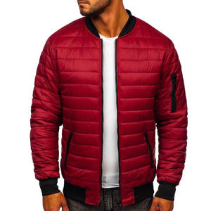 Chaqueta Bomber de alta calidad de nuevo estilo de diseño para hombres, chaqueta de invierno Bomber para hombres por encargo - Product Image 5