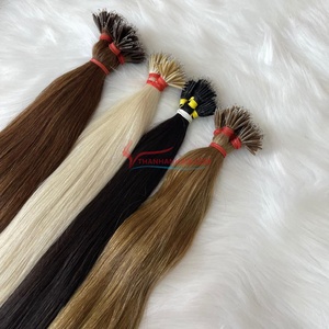 100% ต่อผมผมคนเรีมีเวียดนามเรียทเรียตส์ปลายผมแหวนนาโนแบบยังไม่ผ่านกระบวนการขายส่ง - Product Image 6