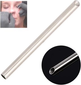 Tubo Receptor de Agujas para Perforación Manual al por Mayor, 8 mm, Acero Inoxidable Alemán, Herramienta de Recepción para Perforaciones Corporales - Product Image 4