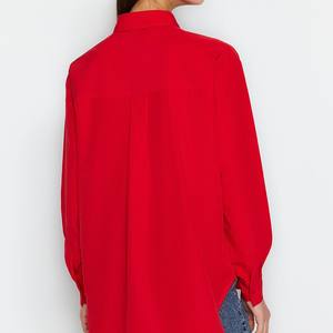 เสื้อเบลาส์สำหรับผู้หญิงแห้งเร็วระบายอากาศได้ดีสวมใส่สบายน้ำหนักเบา - Product Image 3