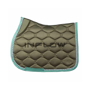 แผ่นรองอานม้าผ้าฝ้ายบุผ้าซาตินหรือผ้าห่มอาน - Product Image 2