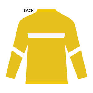 Veste de travail de sécurité à manches longues avec fermeture éclair haute visibilité en gros, en sergé de coton, veste de travail haute visibilité avec le nom et le logo de votre entreprise - Product Image 2