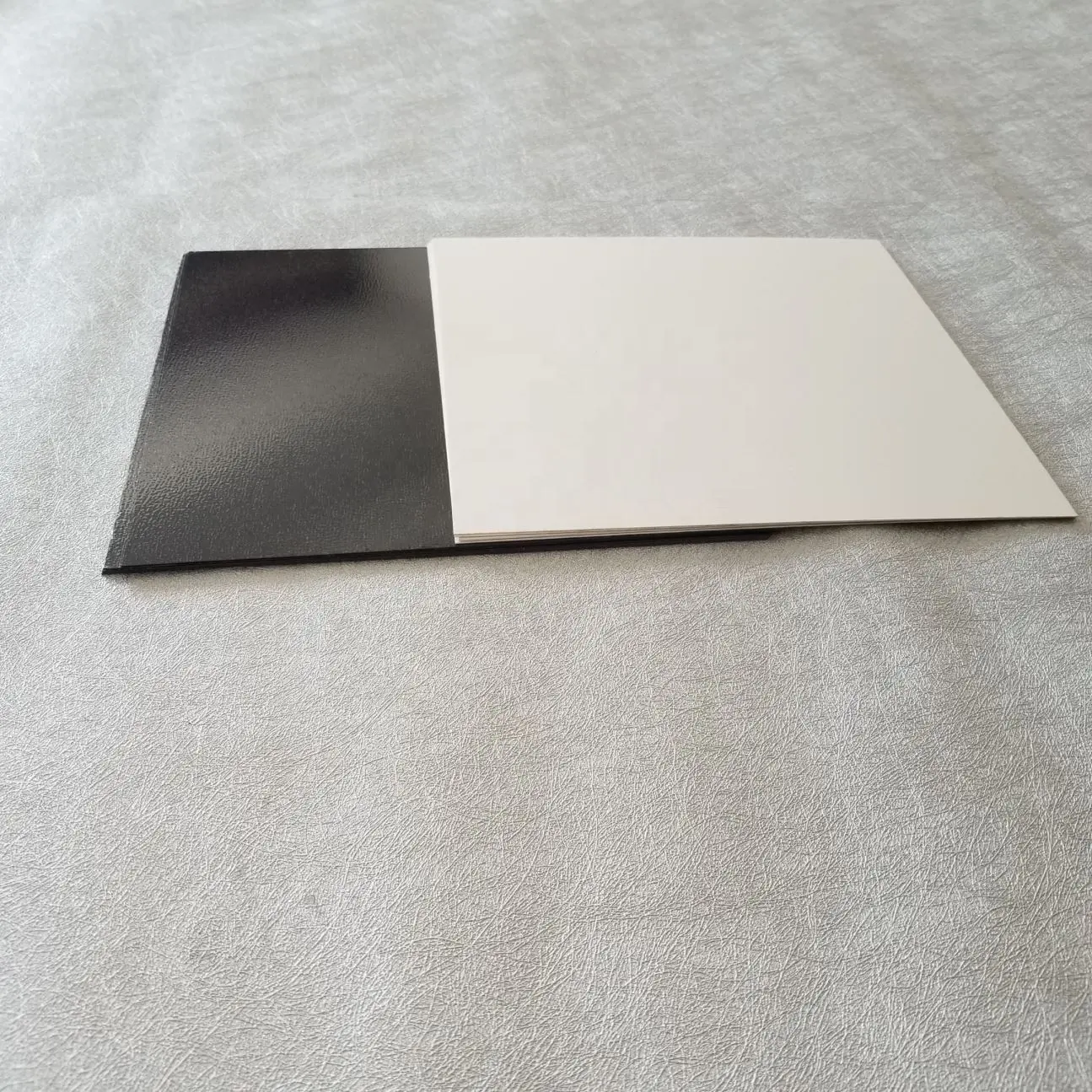 ألبوم صور كتاب PVC غطاء مع لفافة تغليف شفافة