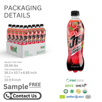 Marque privée/Fabricant de boissons énergisantes en gros-330ml Boisson gazeuse tropicale exotique-Échantillon gratuit-OEM/ODM