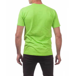 Camisetas Personalizadas con Cuello en V para Hombre, 100% Algodón, Transpirables, al por Mayor, Camisetas de Manga Corta con Cuello en V - Product Image 3