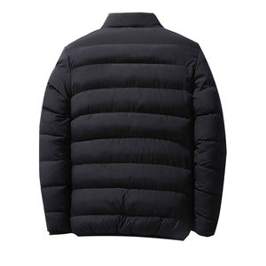 2026 Men's Casual Winter <b>Fleece</b> Jacket Stand Front Windproof Breathable Thick Padded Custom Print Tag New Fashionable High - Product Image 6