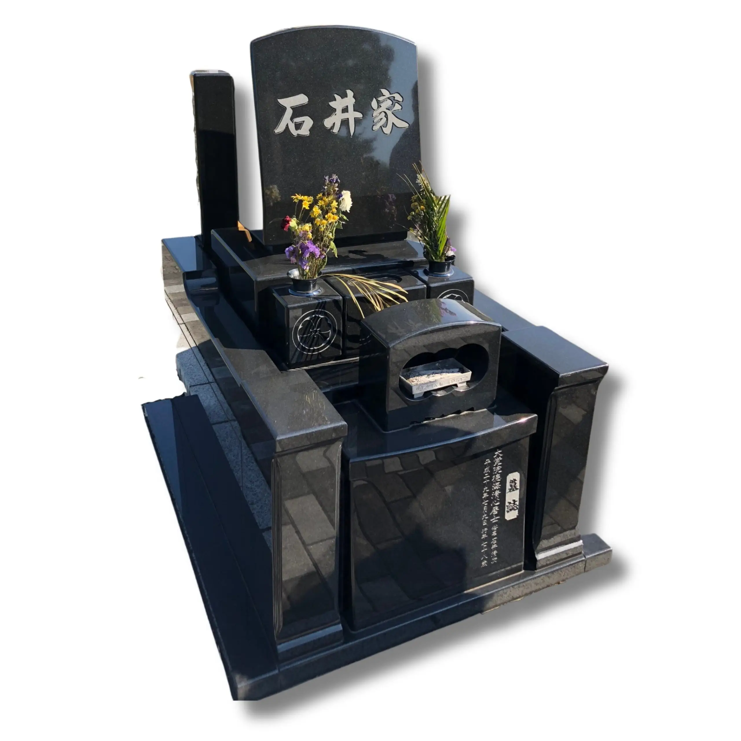 Cheap Price Granite Monuments Tombstone Grave Stone from Vietnam, TOP Products Tombstone Flower Pots, ireland headstones usa