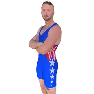 Combinaison de lutte unisexe pour la musculation, concevez votre propre combinaison de lutte personnalisée par sublimation pour hommes - Product Image 6