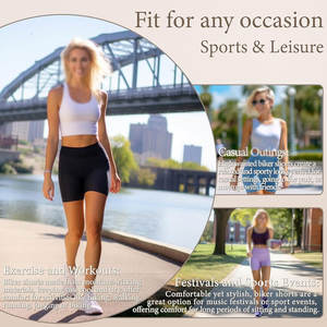 Ropa Pantalones cortos de fitness para mujer Precio barato Pantalones cortos de fitness de alta calidad - Product Image 5