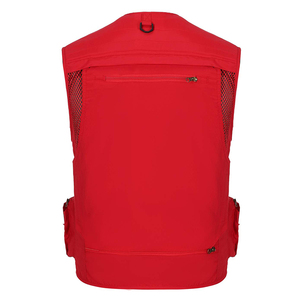 Gilet de pêche décontracté et tendance pour homme, respirant, col en V, idéal pour les activités de plein air, gilet de pêche performant pour homme - Product Image 2