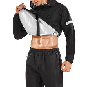 Survêtement en nylon noir sur mesure OEM Survêtement en nylon unisexe OEM Survêtement en polyester imperméable coupe-vent personnalisé pour hommes - Product Image 3