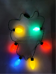 Collar de bombilla LED de 6 LED de Navidad multicolor de alta calidad Material plástico Clasificación IP55 Origen al por mayor de Vietnam - Product Image 4