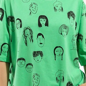 เสื้อยืดสตรีทผ้านุ่มคุณภาพสูงเสื้อโอเวอร์ไซส์สำหรับผู้หญิงขายส่ง - Product Image 6