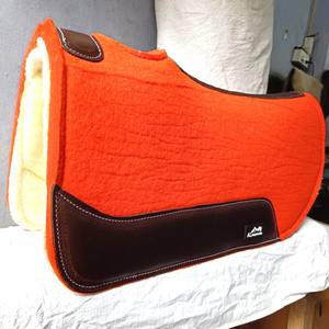 Sous-selle en feutre de laine mérinos occidentale de 1 pouce, doublure en polaire, authentique SHAHI INTERNATIONAL SI-FP-70, sous-selle équestre pour cheval - Product Image 4