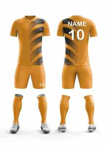 ชุดเสื้อฟุตบอลคอวีสำหรับผู้ใหญ่ชุดฝึกและไม้ขีดไฟหลากสี - Product Image 2