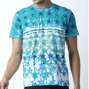 Camisetas de sublimación de diferentes colores de último diseño para hombres Camisetas de sublimación de poliéster de calidad premium - Product Image 1