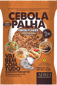 Adko hương vị giòn hành tây mảnh hun khói thịt xông khói giòn ngon Rau khô - Product Image 2