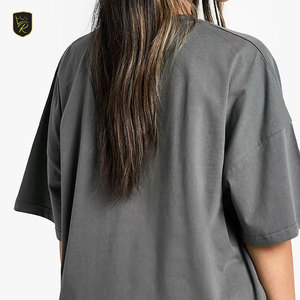 T-shirts amples élégants pour femmes en coton tricoté doux, coupe classique, manches courtes, col décontracté, pour l'été et le quotidien, respirants - Product Image 5
