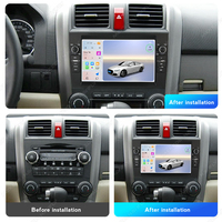 Lecteur multimédia automobile Android MEKEDE, navigation stéréo 8 pouces pour Honda CR-V 2007-2011
