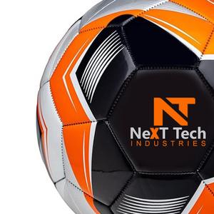 Balón de entrenamiento de fútbol de Next Tech Industries, material de PU para fines de entrenamiento con diseño personalizado y logotipo personalizado - Product Image 4