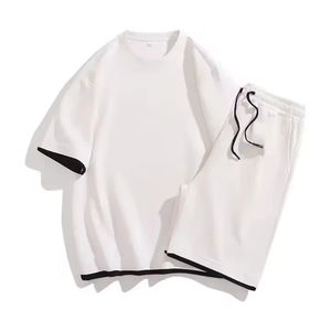 Nuevo Conjunto de Pantalones Cortos para Hombre, Estilo Casual de Otoño, Largura hasta la Rodilla, Poliéster y Algodón, Ligeros - Product Image 5