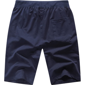 กางเกงขาสั้นผ้าฝ้ายสำหรับผู้ชายกางเกงวิ่งสำหรับผู้ชายเสื้อผ้าแนวสตรีทแบบถักปักลายสำหรับเล่นกีฬาฤดูร้อน - Product Image 1