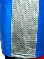 Jersey Sepak Bola Amerika Retro Streetwear Pria Wanita Desain Mesh Oversize Vintage Bernapas Ukuran Besar 100% Poliester