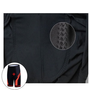 กางเกงปั่นจักรยานขาสั้นผู้ชายกางเกงขี่จักรยานบุนวม5D กางเกงขี่จักรยาน MTB กันกระแทก - Product Image 3