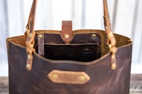 Sac fourre-tout de luxe en cuir véritable de marque pour femme, personnalisable (couleur et logo), haute qualité, tendance, toutes saisons AV-0094C