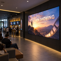 Écran mural LED COB couleur pleine P0.93 4K pour affichage vidéo intérieur, idéal pour les systèmes de salles de cinéma et les projets d'intégration, garantie de 3 ans