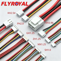 Kabel Rakitan Konektor JST SH MX GH ZH PH EH XH VH 1.0 1.25 1.5 2.0 2.54 3.96 MM Pitch 2/3/4/5/6 Pin