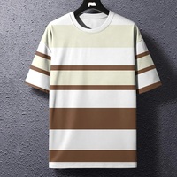 T-shirts décontractés pour hommes, personnalisables, imprimés, 100% coton/polyester, respirants, écologiques, séchage rapide, 200g