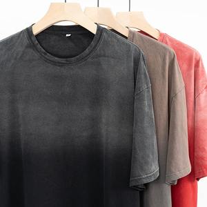 เสื้อยืดผู้ชายขนาดใหญ่พิเศษเสื้อยืดพิมพ์โลโก้ที่กำหนดเองเสื้อยืดผ้าฝ้าย55% ผ้าโพลีเอสเตอร์แบบเรียบ - Product Image 6