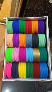 Conjunto de brazalete de terciopelo multicolor de brazaletes coloridos Brazaletes coloridos festivos de calidad premium Favores DE BODA Joyería de dama de honor - Product Image 4