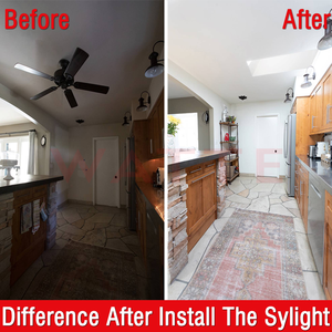 Meilleur puits de lumière d'accès commercial pour balcon résidentiel, toit à pente ouverte avec électrique, automatique, prix bon marché en vente - Product Image 3