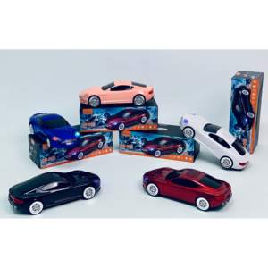 Altavoz Bluetooth Inalámbrico con Diseño de Auto, Cuerpo de Plástico Blanco, Luces LED RGB, Audio de Rango Completo, Control por Botones, Batería Recargable - Product Image 3