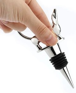 จุกขวดไวน์รูปทรงดาวสำหรับบาร์และโรงแรมทำจากเงินสำเร็จรูปของขวัญแต่งงานทำด้วยมือ - Product Image 5