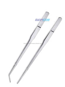 Pince à aquarium professionnelle de haute qualité, extra longue, en acier inoxydable (pinces droites et courbes) par DAVICON ENTERPRISES - Product Image 5