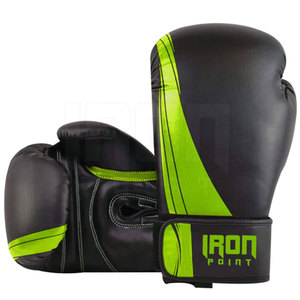 Gants de boxe en cuir PU de haute qualité Design personnalisable pour l'entraînement au combat en stock - Product Image 2