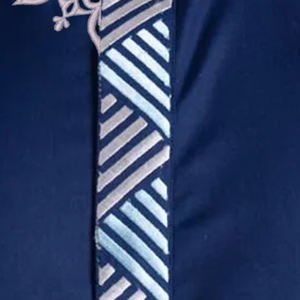 Túnica Casual de Color Sólido de Buena Calidad, Material Al Haramain, para Hombre Saudí, 2026, Blanca Teñida, Cuello Alto, Manga Larga, Largo hasta el Tobillo - Product Image 6