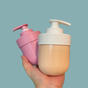 Tarros de plástico PET para crema corporal de 300ml, tapa de bomba exfoliante, tarros de embalaje de cosméticos para crema facial, fábrica Pavico de Vietnam - Product Image 3