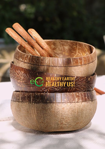 Meilleur vendeur 2025!! Bol de noix de coco fait à la main coquille/bol de coquille de noix de coco/bol de coquille de noix de coco avec cuillère en gros fabriqué au Vietnam - Product Image 6