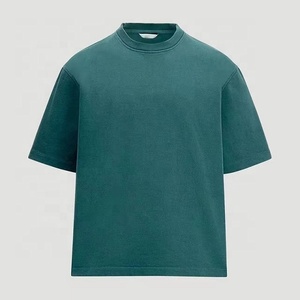 เสื้อยืดคอตตอนแท้ 100% รุ่นเฮฟวี่เวท ปี 2025 ทรงเรียบ ไหล่ตก ทรงปกติ เป็นมิตรกับสิ่งแวดล้อม แห้งเร็ว ระบายอากาศได้ดี รับสกรีนโลโก้ - Product Image 5